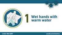 Reduce the spread of COVID-19: Wash your hands