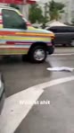 Black Man Pushed into Traffic by Black Woman